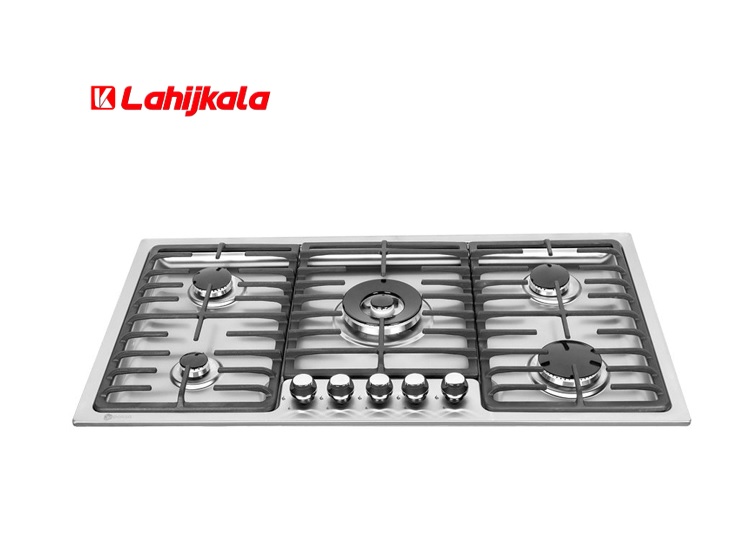 گاز رومیزی استیل دنیته مدل 107 پنج شعله